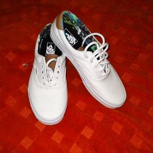 White Vans Sneakers Size 9 In Mens nwt